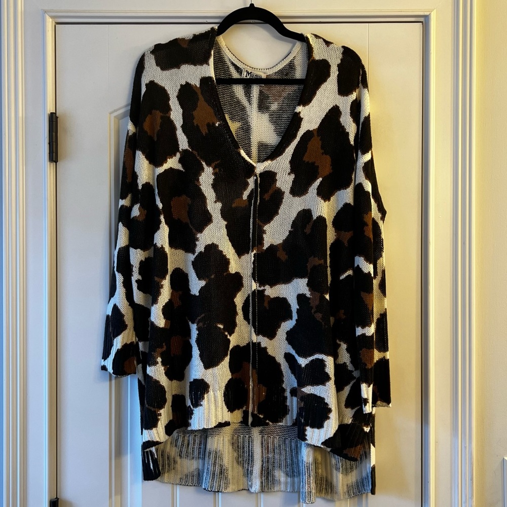 Show Me Your Mumu Leopard Print Sweater